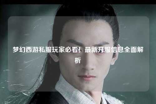 夢(mèng)幻西游私服玩家必看！最新開(kāi)服信息全面解析