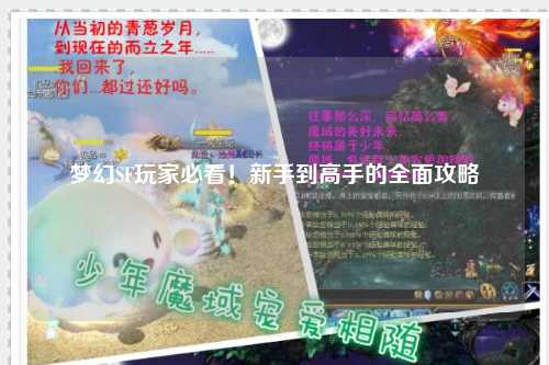 夢(mèng)幻SF玩家必看！新手到高手的全面攻略