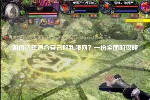 如何選擇適合自己的私服網？一份全面的攻略