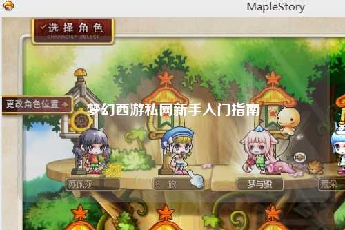 夢幻西游私網(wǎng)新手入門指南
